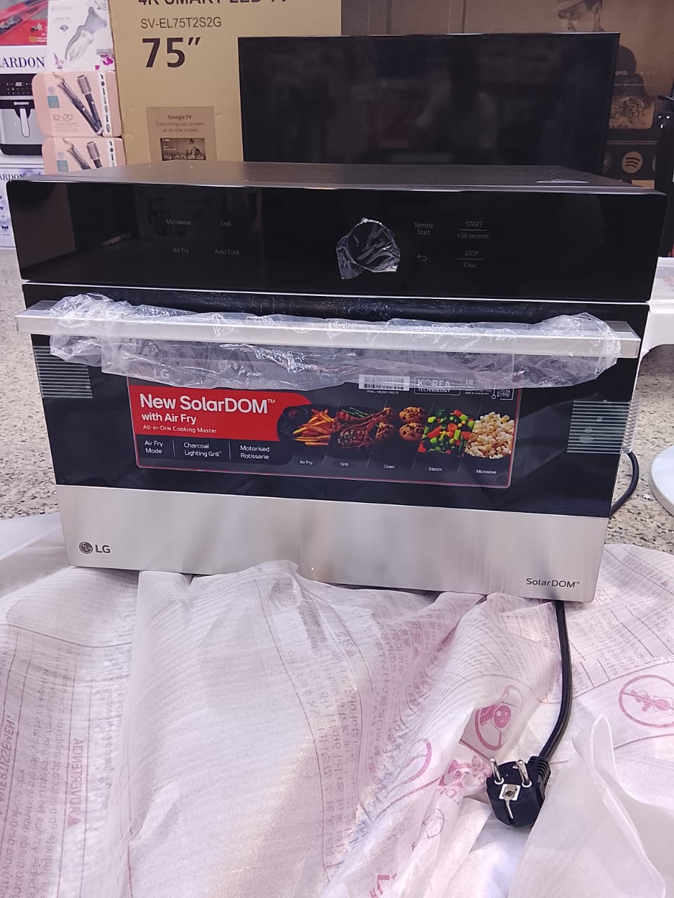 مایکروویو ال جی مدل MA3885SPB