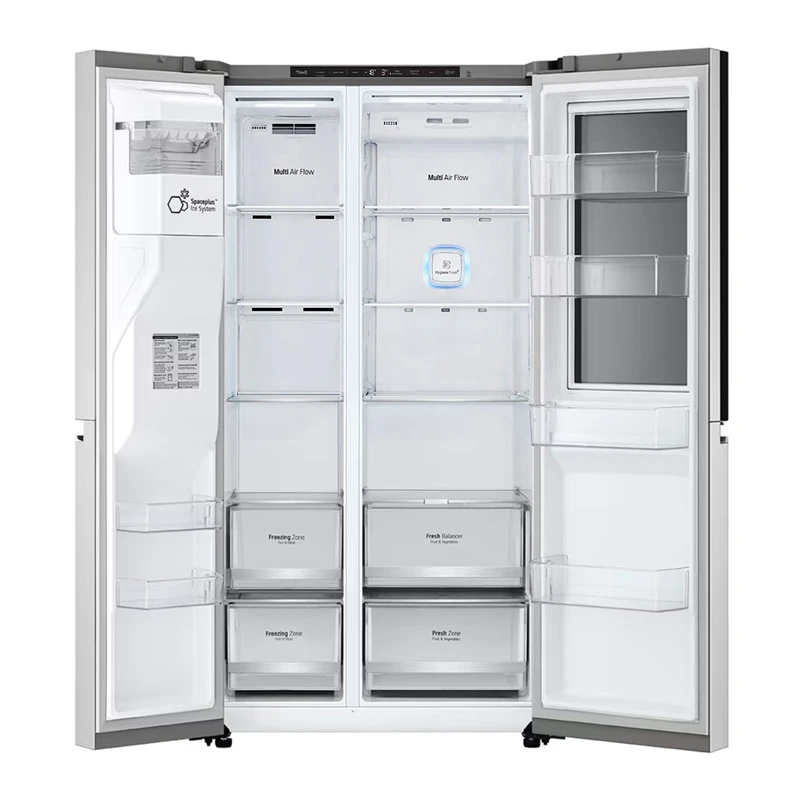 یخچال سایدبای ساید 889 لیتر ال جی مدل LG GC-X348CQFS - سیلور